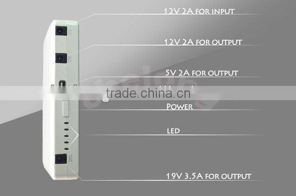 Hot sells 12000mAh white portable car mini jump starter