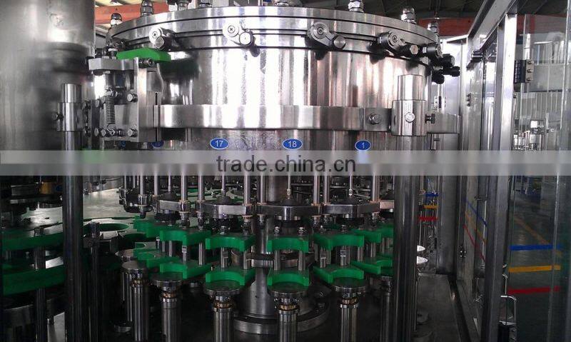 Automatic carbonated soft drinks plant