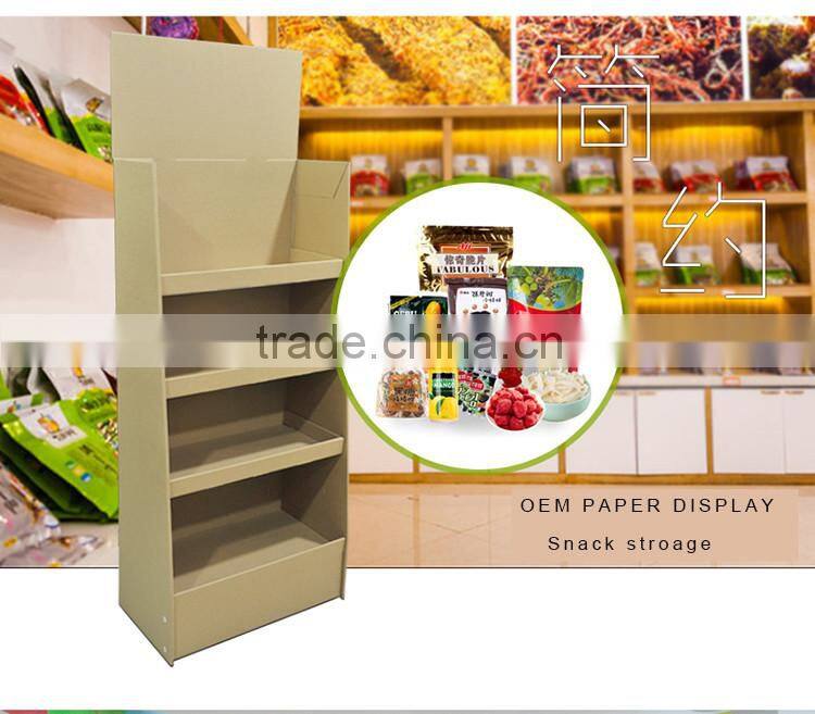 eco-friendlly recyclable Cardboar display stand ,carton display, display rack, paper display stand
