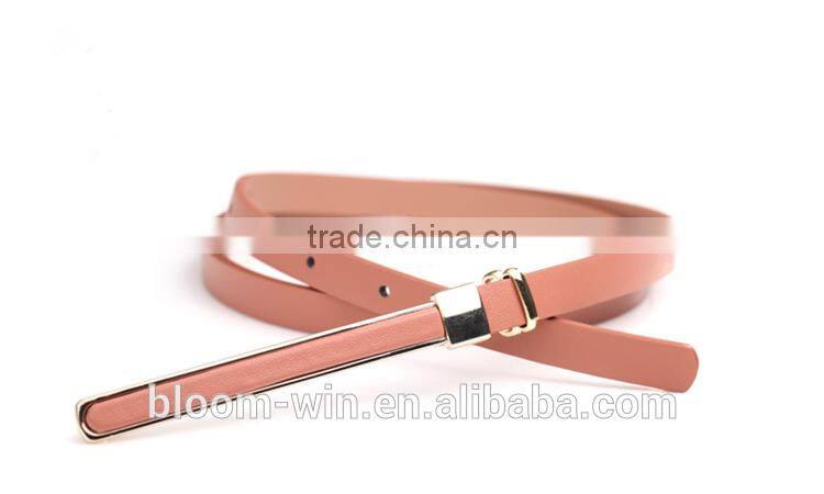 Latest fashion belt lady belt PU belt for women