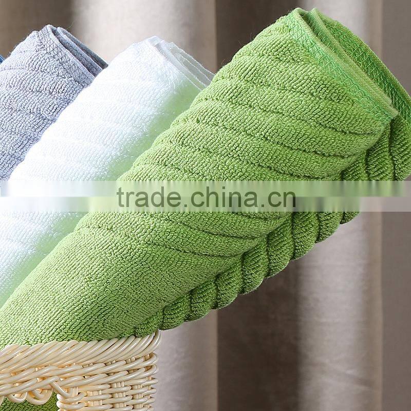 5 Star Hotel Use 32S White 100% Cotton Terry Towel Bath Mat