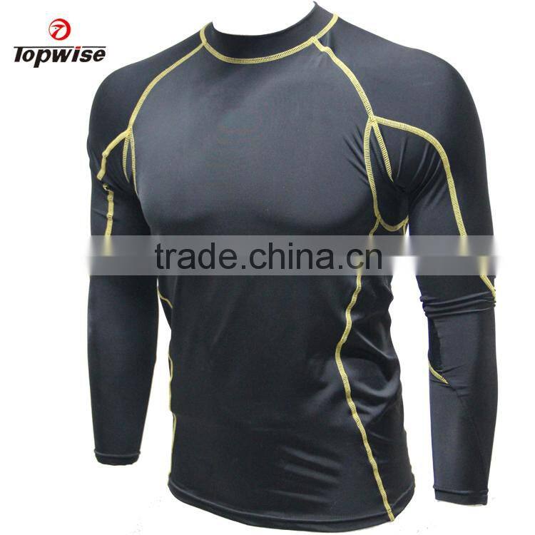 2015 Mens Tight Running Compression Tops Factory Price