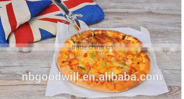 Baked pizza baking art zinc alloy single wheel hob, hob pizza, pizza Griddle Cake knife, bread knife