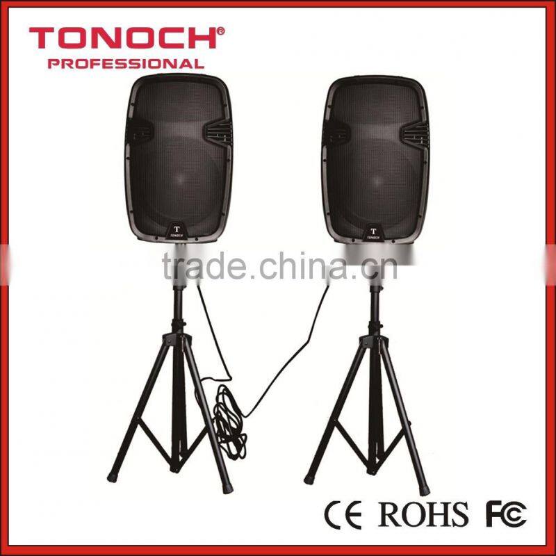 8",10",12" 15" bettery speaker with MP3/USB/SD/BLUETOOTH/REMOTE CONTROL/TROLLEY/WHEELS
