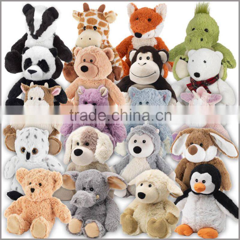 cute EN71 CE standard super soft scarf white plush polar bear