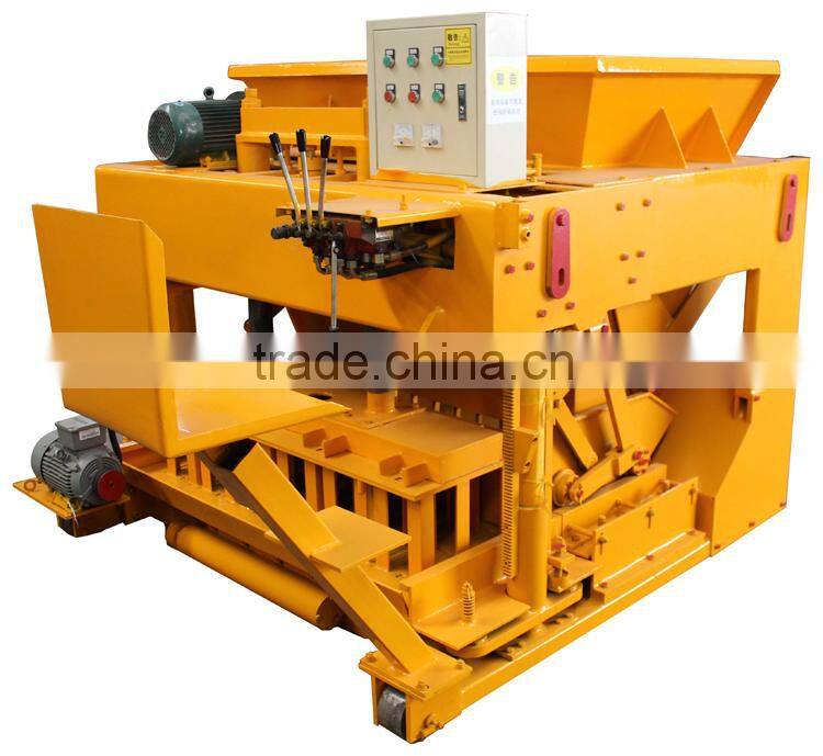 WANTE BRAND low investment hydraulic pressure egg layng hollow block making machine WT6-30