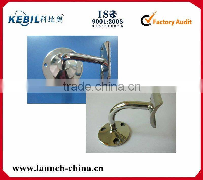 outdoor step metal handrail angle stair handrail bracket / round handrail bracket price
