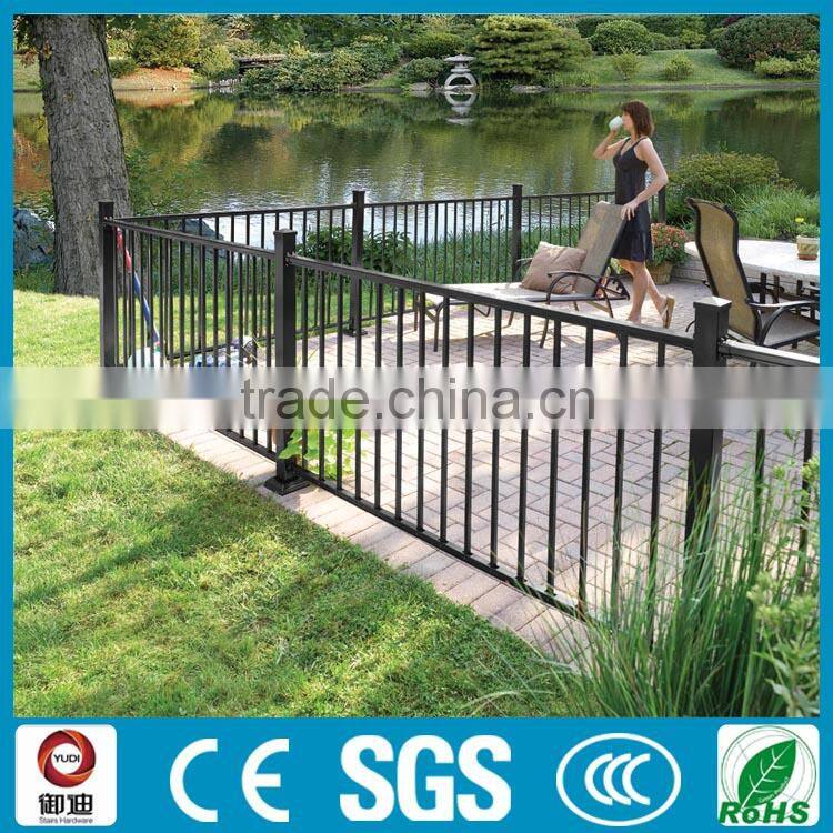 wholesale outdoor aluminum railing fence design factory