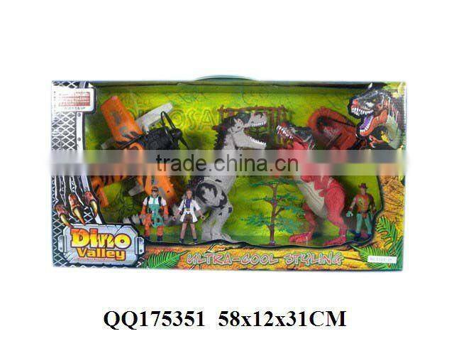 Funny dinosaur play set