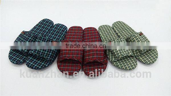 Floral bedroom cotton print funky palm slipper