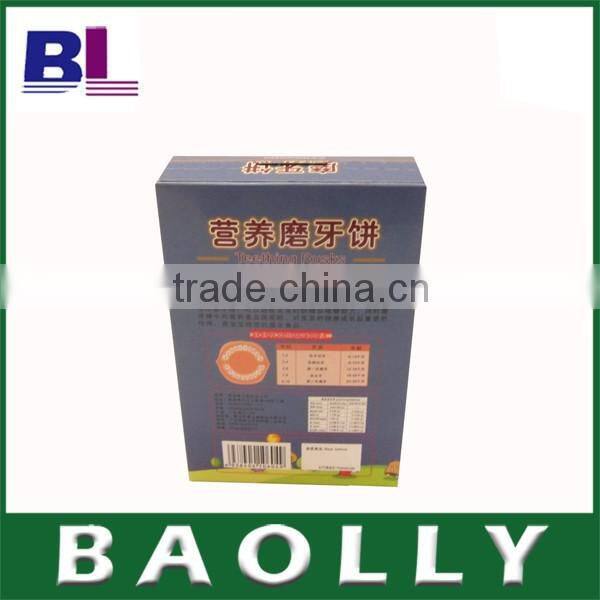 Hot Sale Custom Design Cartoon Printing Organic Boxes For Children