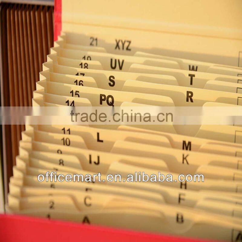 2014 craft paper expanding box file