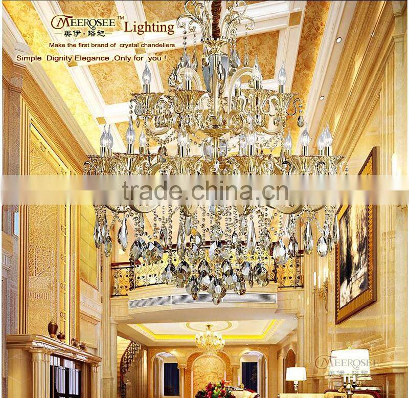 European style champagne crystal pendant lamp MD040