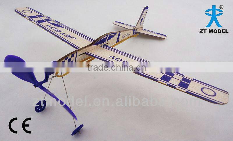 Sky Boy - Jet Boy 14 Balsa Rubber Powered Glider Toy Glider Plane Balsa Plane