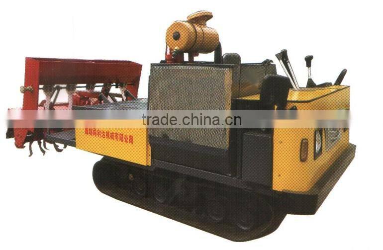 track type rotary plough new type track roatry plough for sale