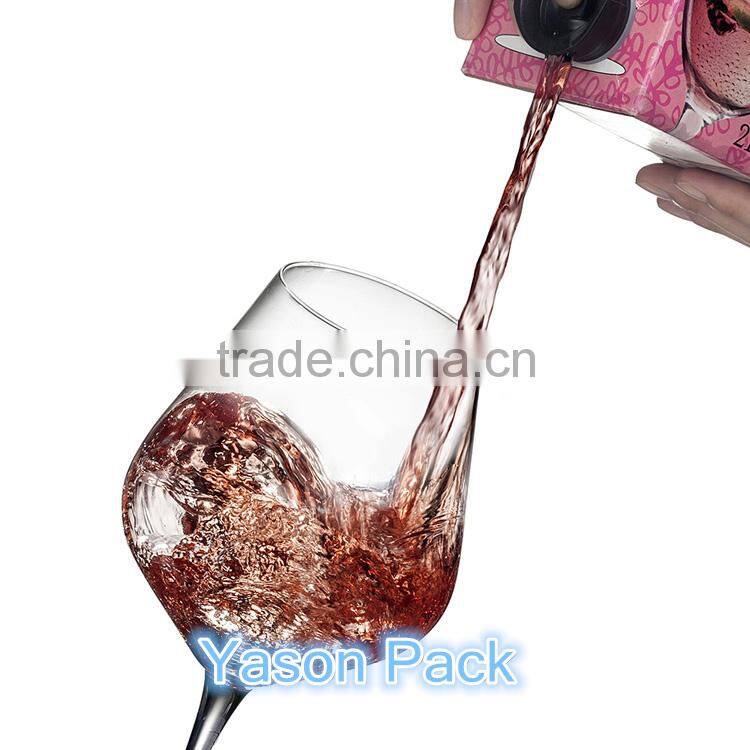 Yason bag in box juice plastic bag in box dispenser 3l bag in box juice