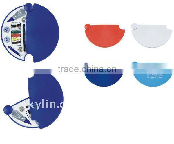 travel plastic sewing kits with sqaure shape