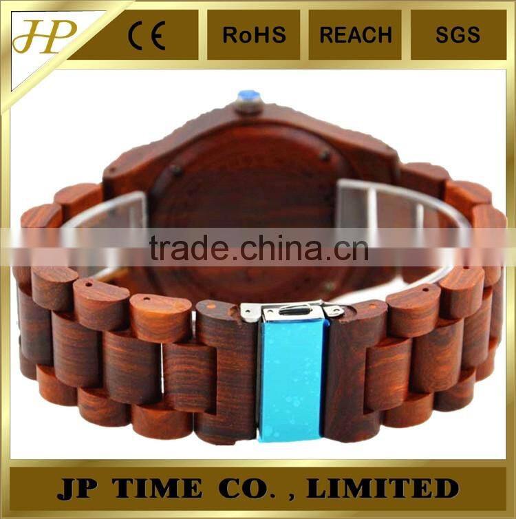 Maple /Pau Rosa/Ebony/verawood cheap wooden Watch Quartz Collection Japan MOVT