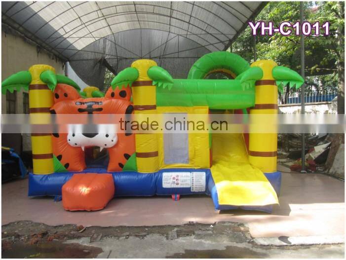 Commercial bouncer, inflatable castle with slide