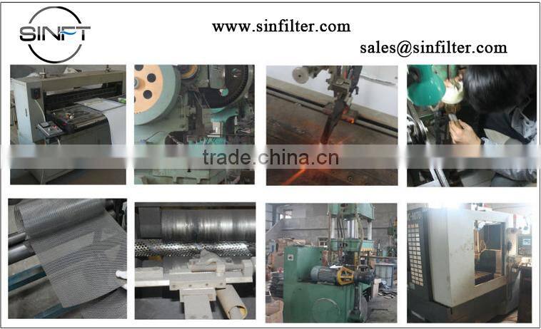 HQ New-225 99.98% filtration efficiency sullair air compressor oil separator