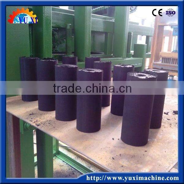 Arab Hardwood coconut shell BBQ Hydraulic Shisha charcoal briquetting hookah tablet press machine manufacturer