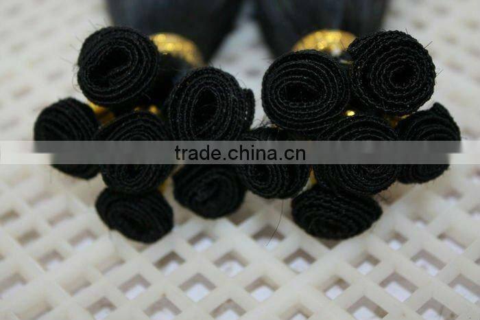 New Arrival mixed Color Indian remy hand tied hair weft