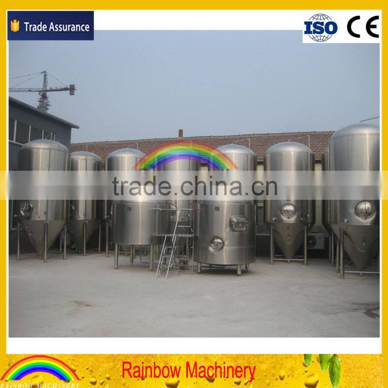 stainless steel conical fermenter/home brew conical fermenter/jacketed large beer fermenter