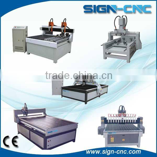 1325 Wood Router 3D 4 Heads CNC Machine