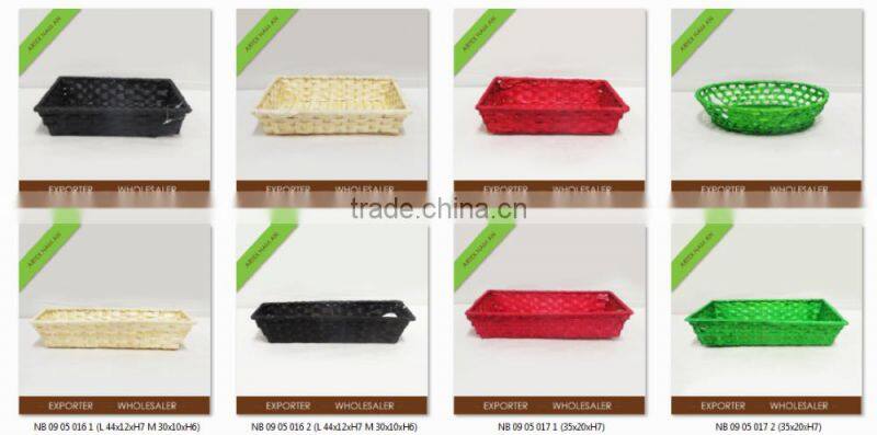 2016 High Quality New Design Handmade Bamboo Basket