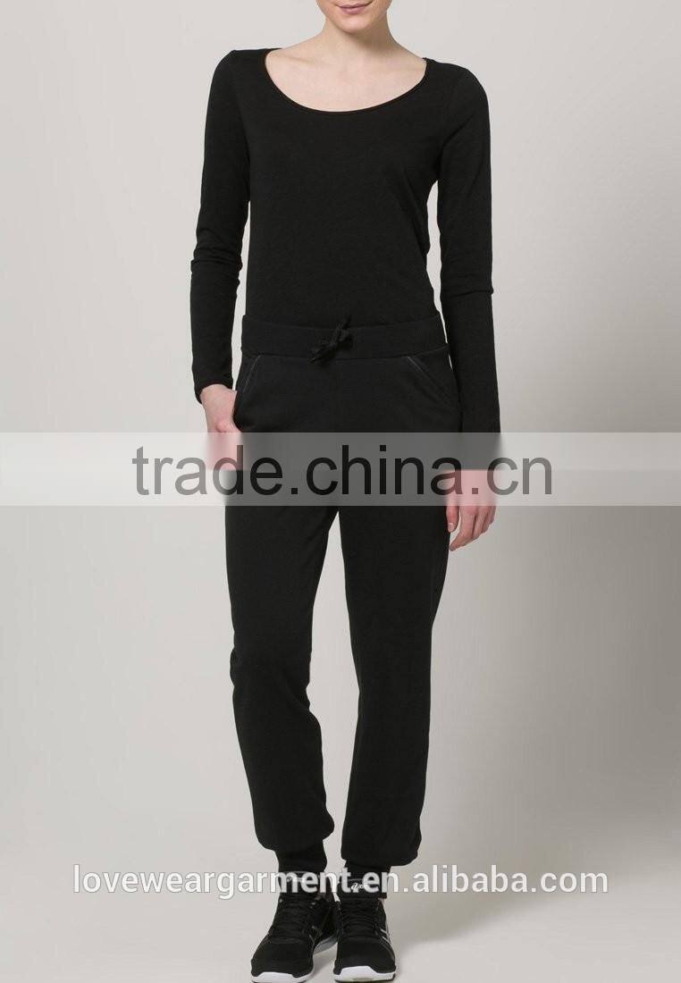 Cheap black jogging pants for women in wholesale