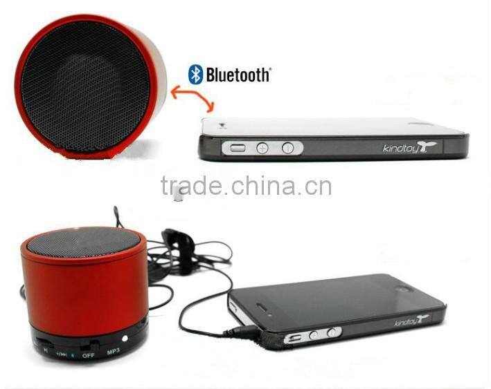 Portable Wireless Mp3 Speaker Bluetooth With 1GB-16GB TF Card