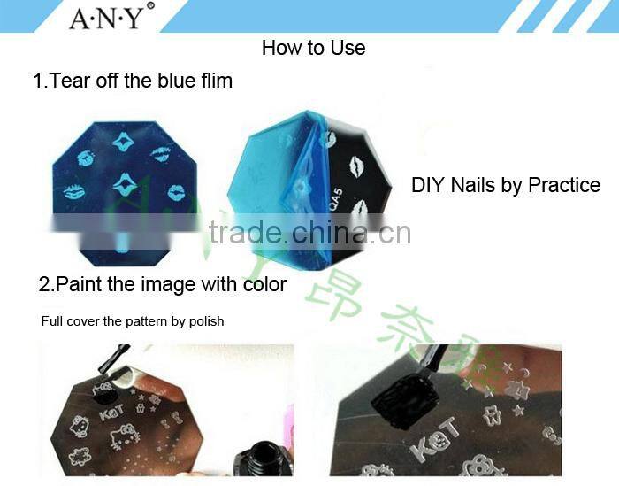 ANY Metal Handle Silicone Top Sticky and Soft Nail Stamper in Nail Printer