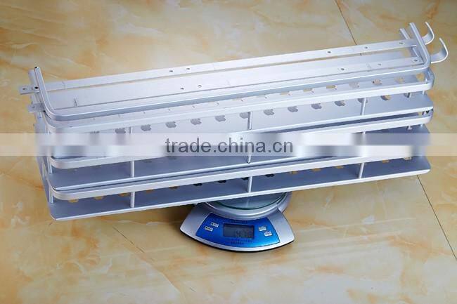 Good quality 3 layers towel bar bathroom shelf/wall shelf/bathroom accessories set top Hot!