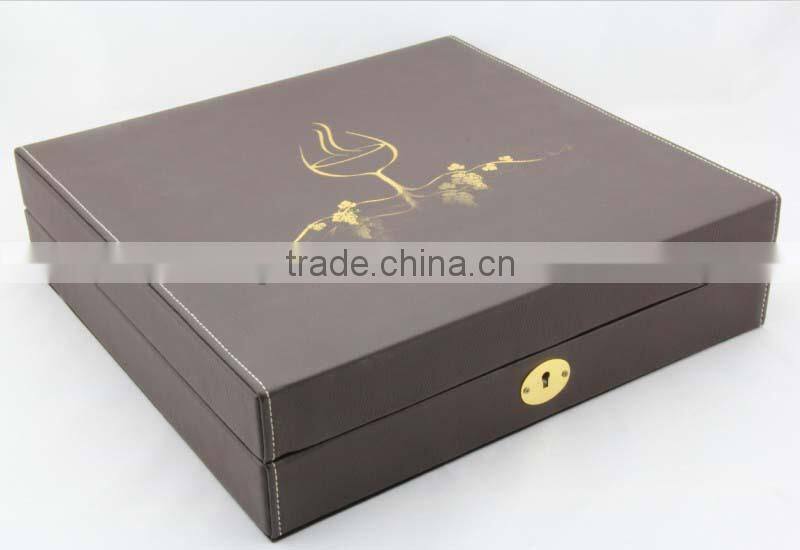Elegant wooden wine gift box(MH-20023-1)