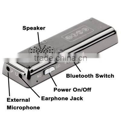 Mobile Bluetooth recording Mobile Phone Answering & Redialing Telephone recording 4GB Bluetooth Digital Voice Recorder