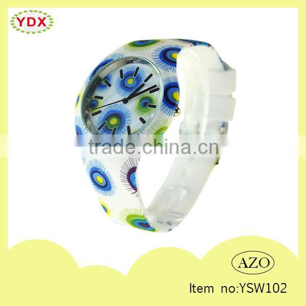 Cheaper sale in bulk silicone advertising promotion watches