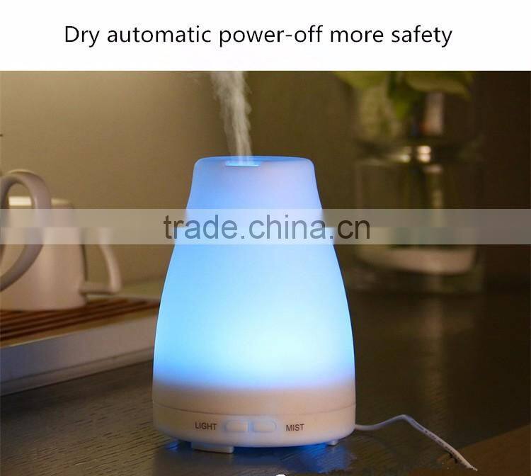 7 Color Changing Soothing Mist Humidifier 100ml Aromatherapy Oil Diffuser