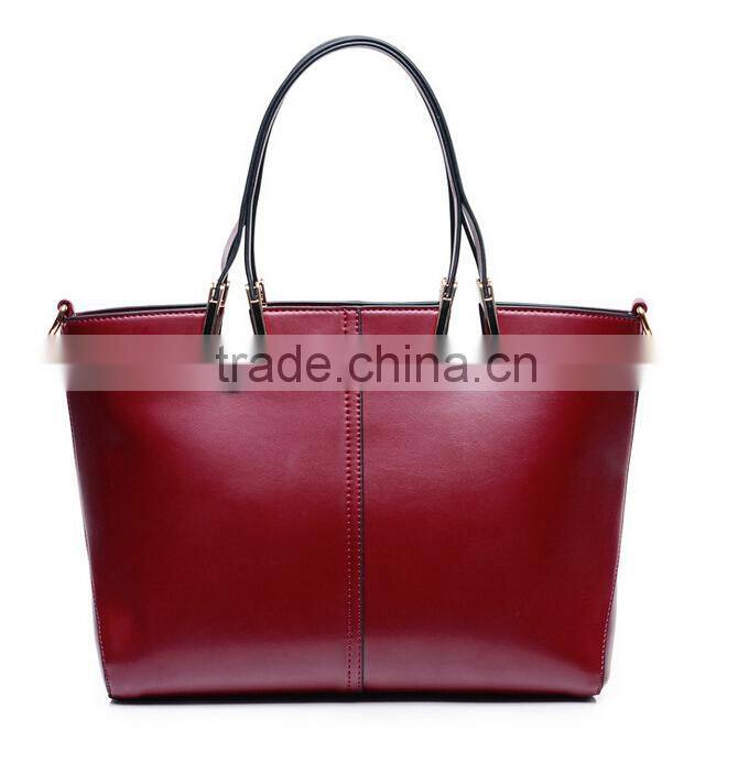 Hobo Shoulder Bag European Style Woman Genuine Leather Handbagher