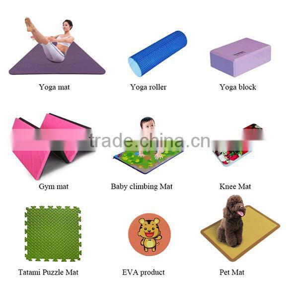 Custom label double yoga mat