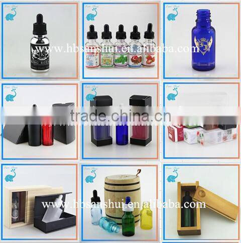 translucent black glass dropper bottle glass cosmetic serum dropper bottle