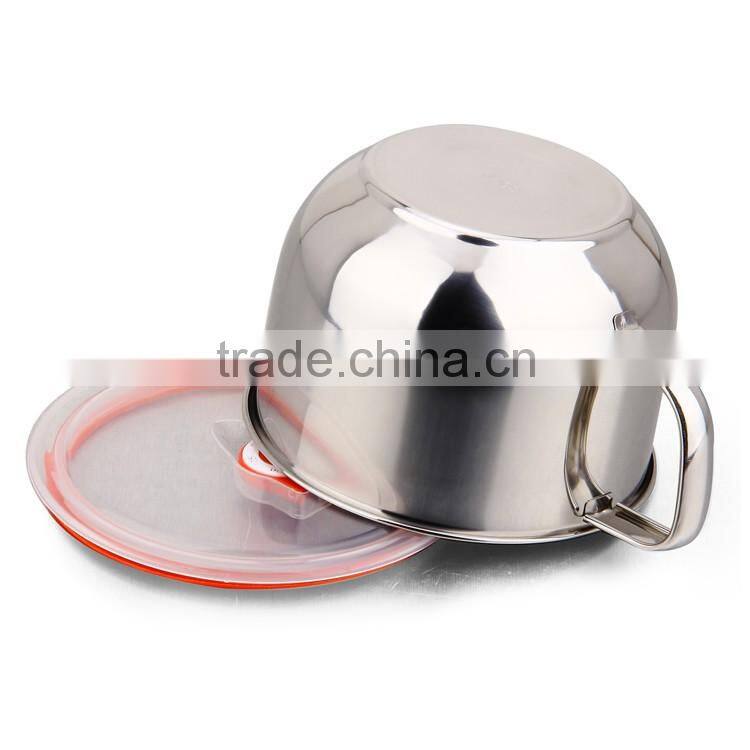 304 stainless steel fast food snack cup & instant noodle bowl