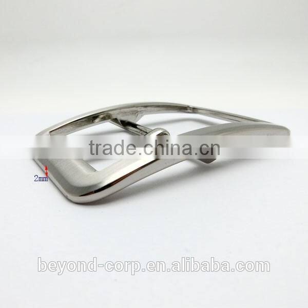 Fashion double retangle belt buckle with double windows
