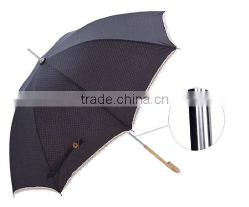 23 inch lady pink manual cheap bright color umbrella