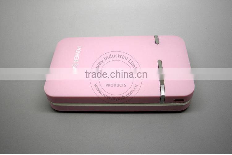 2015 fashion gift mobile power charger / portable mobile phone charger for private labeling