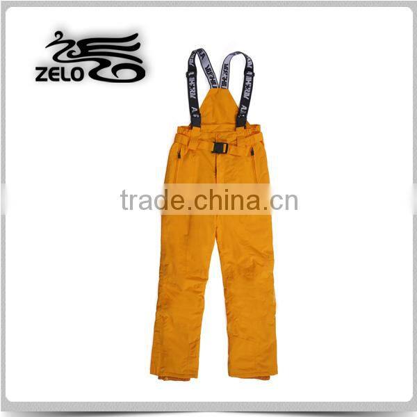 Women's outdoor waterproof custom snow bib snowboard pants