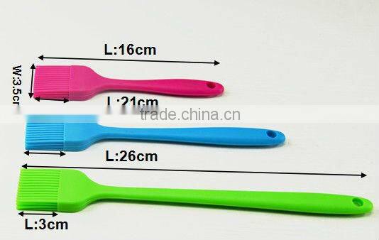 colorful kitchen gadget silicone soy source brush