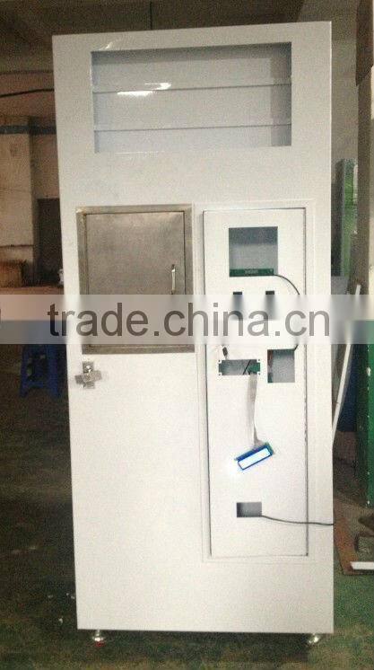 Full stainless steel automatic coin operated fresh milk dispenser