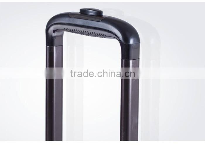 Old fashion big suitcase high end business travel suitcase with trolley