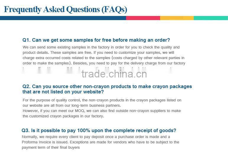 24-color quality jumbo crayons