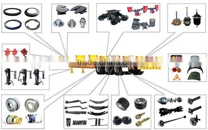semi trailer parts truck assembly brake hub
